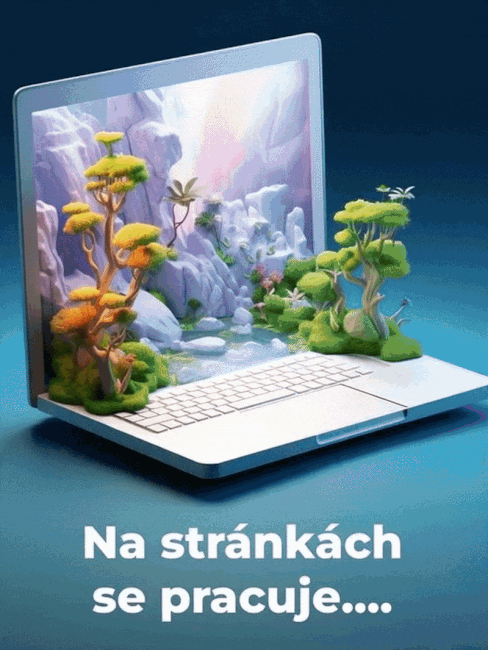 Pracujeme usilovně na novém webu